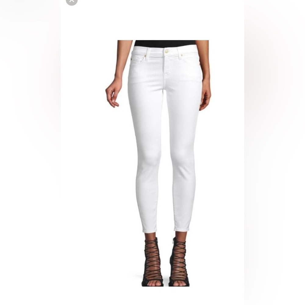 7 For All Mankind Gwenevere Ankle Jeans Size 27 Never Worn!